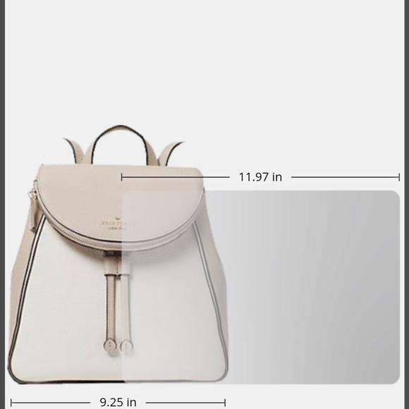 Kate spade leila colorblock medium flap backpack - Picture 7 of 14